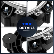 DURAFORCE Front Left & Right Side Headlight Bulb Brackets Buckets For 97-06 Jeep Wrangler