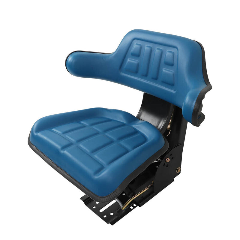 DURAFORCE Universal Tractor Suspension Seat Blue For Ford Holland 4000 4100 4110 4600 5600