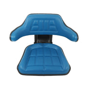 DURAFORCE Universal Tractor Suspension Seat Blue For Ford Holland 4000 4100 4110 4600 5600