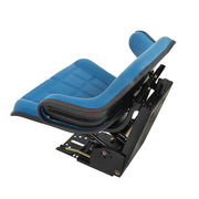 DURAFORCE Universal Tractor Suspension Seat Blue For Ford Holland 4000 4100 4110 4600 5600