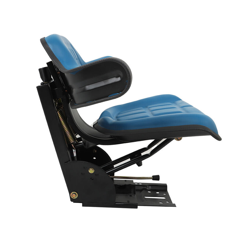DURAFORCE Universal Tractor Suspension Seat Blue For Ford Holland 4000 4100 4110 4600 5600