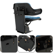 DURAFORCE Universal Tractor Suspension Seat Blue For Ford Holland 4000 4100 4110 4600 5600
