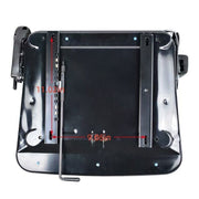 DURAFORCE Tractor Forklift Seat Excavator Universal Adjustable Backrest Armrest Safty Belt