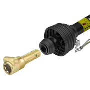 DURAFORCE Upgraded PTO Extender Adapter For Tractor, 1-3/8" & 6 Spline Female & Male 70HP