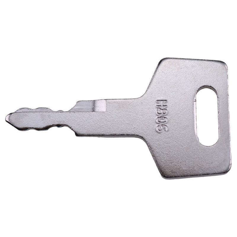 DURAFORCE 5X Keys 17001-00019 H806 For Takeuchi Excavator & Skid Steer Track Loader