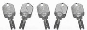 DURAFORCE 5 Hyster 166 Ignition Keys For Various Hyster JLG Industrial Models
