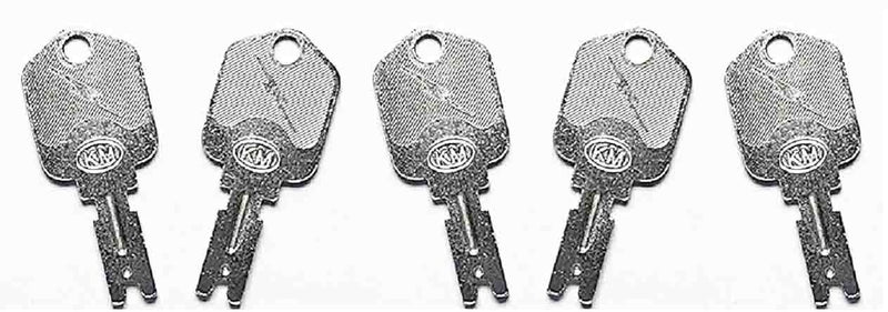 DURAFORCE 5 Hyster 166 Ignition Keys For Various Hyster JLG Industrial Models