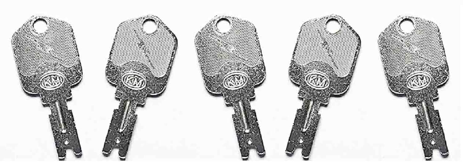 5 Hyster 166 Ignition Keys For Various Hyster JLG Industrial Models ...