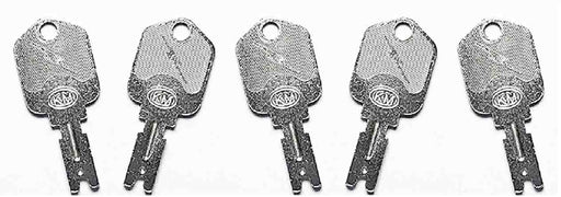 DURAFORCE 5 Hyster 166 Ignition Keys For Various Hyster JLG Industrial Models