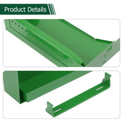 DURAFORCE LH+RH Powder Coated Battery Box w/ Bracket For John Deere 4010 4020 4320 4520