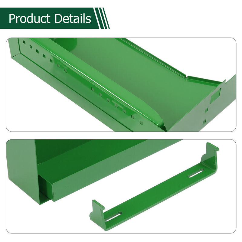 DURAFORCE LH+RH Powder Coated Battery Box w/ Bracket For John Deere 4010 4020 4320 4520