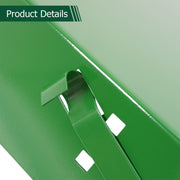 DURAFORCE LH+RH Powder Coated Battery Box w/ Bracket For John Deere 4010 4020 4320 4520