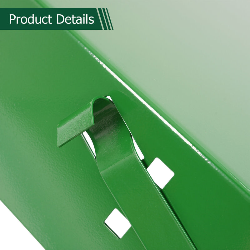 DURAFORCE LH+RH Powder Coated Battery Box w/ Bracket For John Deere 4010 4020 4320 4520