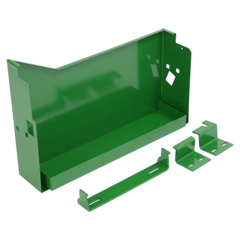DURAFORCE LH+RH Powder Coated Battery Box w/ Bracket For John Deere 4010 4020 4320 4520