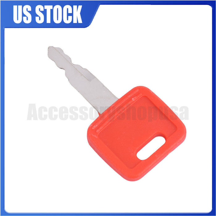 DURAFORCE 10Pack Ignition Key Fits For Hitachi John Deere Zex Excavator Heavy Equipment