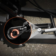 DURAFORCE Hydraulic Top Link Cat.2-2 With Locking Block 19 11/16” - 28” with 2 x Hoses