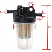 DURAFORCE For Kubota Fuel Filter Assembly B7510 B7610 B7800 B2320 B2620 B2920 B3000