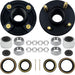 DURAFORCE 2 Sets 4 on 4'' Trailer Hub Kit for 2000 lbs 1" or 1-1/16" Trailer Straight Axle