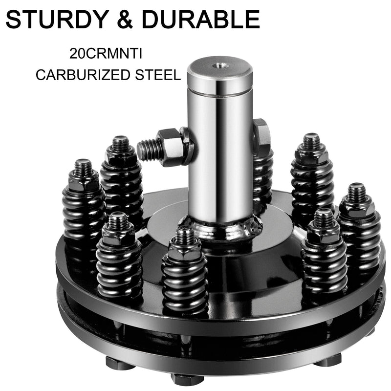 DURAFORCE Slip Clutch PTO Slip Clutch 1 3/8" Smooth Ends Black for PTO Slip Shafts