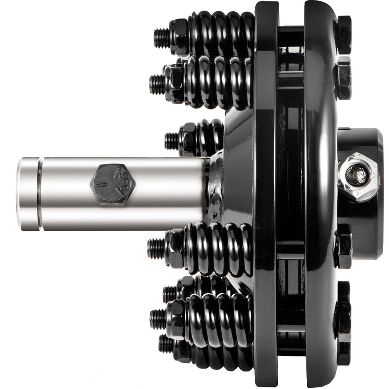 DURAFORCE Slip Clutch PTO Slip Clutch 1 3/8" Smooth Ends Black for PTO Slip Shafts