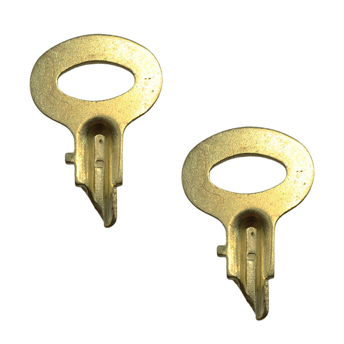 DURAFORCE 2Pcs Ignition Key For Allis Chalmers White Case IH Oliver Tractor Skid