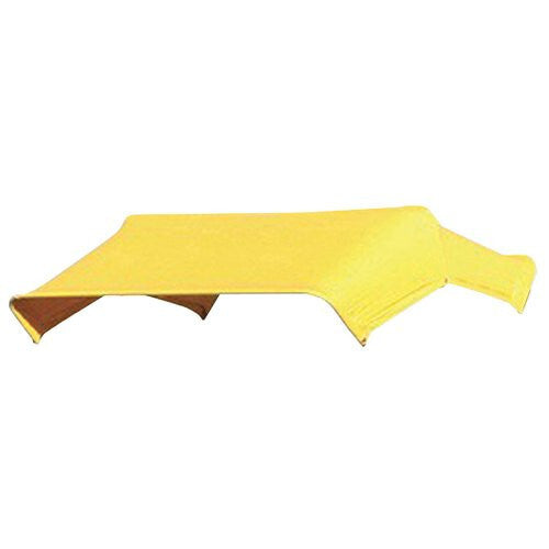 DURAFORCE 3-Bow Tractor Canopy Replacement Cover 48" 10 oz. Duck Canvas - Yellow