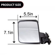 DURAFORCE Pair 228lb Rated Magnet Tractor Mover Side Mirror LH & RH For Kubota John Deere