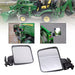 DURAFORCE For Kubota BX B John Deere 1025R Crawler Magnetic Tractor Mirrors Pair 228LB