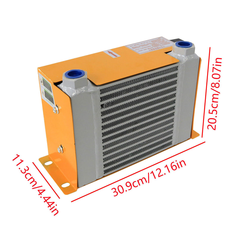 DURAFORCE Hydraulic Oil Cooler AH0608T-CA Air-cooled Radiator for 1-2 Ton Mini Excavators