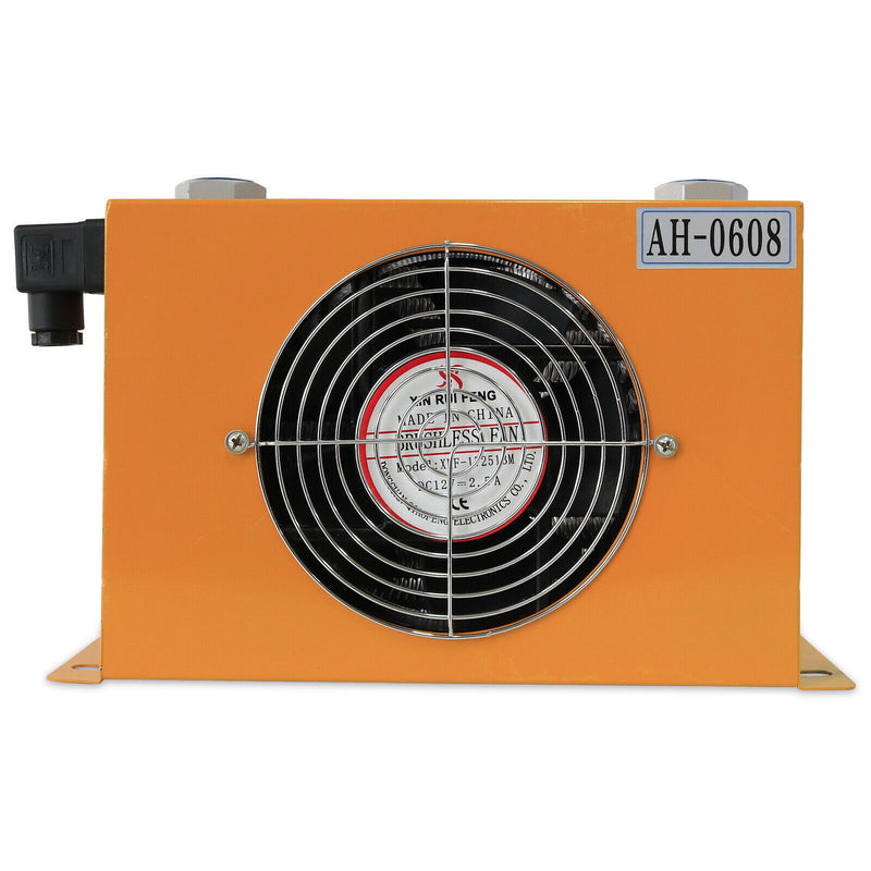 DURAFORCE Hydraulic Oil Cooler AH0608T-CA Air-cooled Radiator for 1-2 Ton Mini Excavators