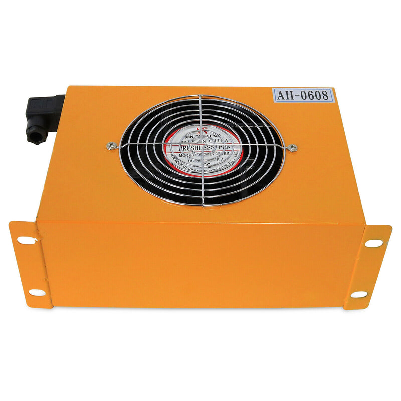 DURAFORCE Hydraulic Oil Cooler AH0608T-CA Air-cooled Radiator for 1-2 Ton Mini Excavators