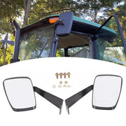 DURAFORCE Left + Right Rearview Mirror Set Fit For John Deere 5000 & 6000 Series Tractors
