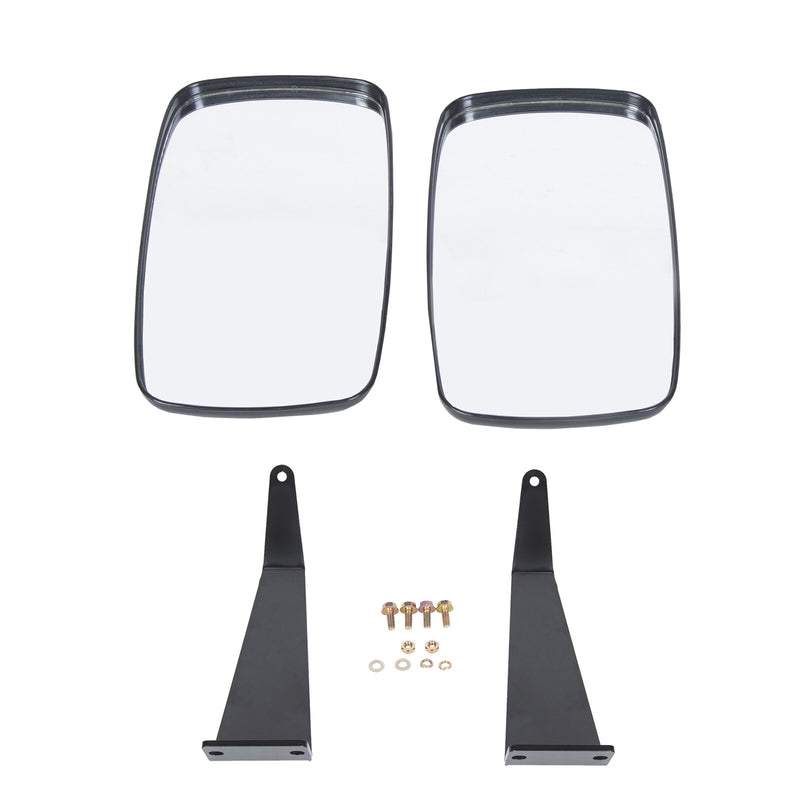 DURAFORCE Left + Right Rearview Mirror Set Fit For John Deere 5000 & 6000 Series Tractors