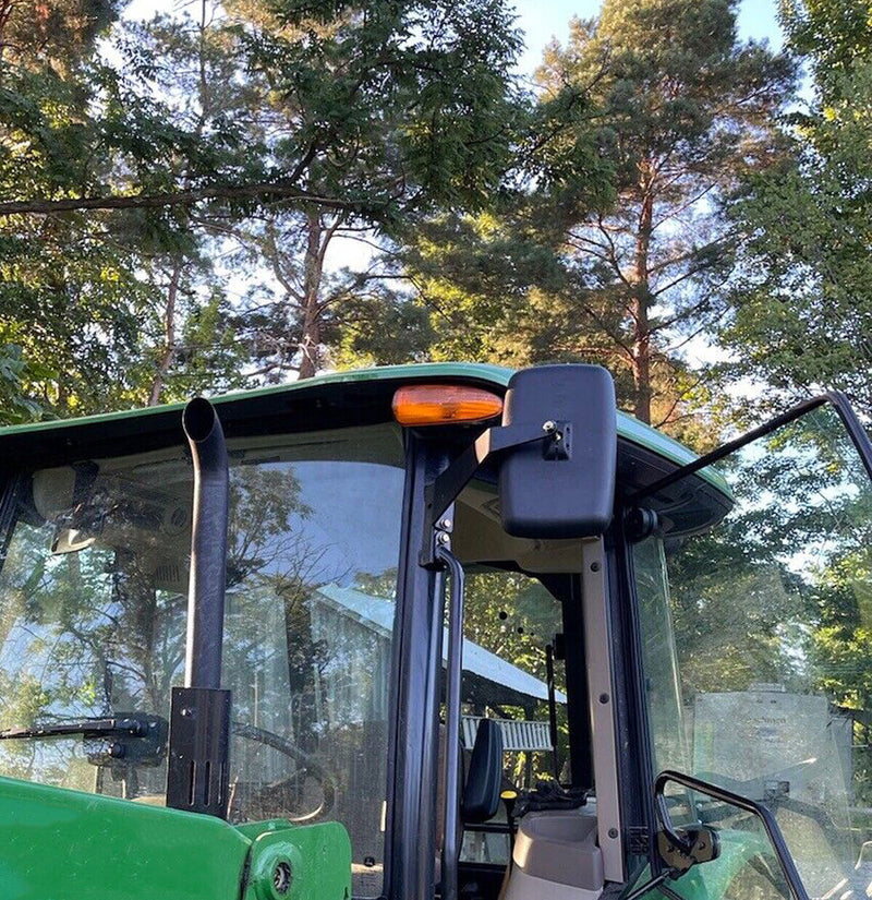 DURAFORCE Left + Right Rearview Mirror Set Fit For John Deere 5000 & 6000 Series Tractors