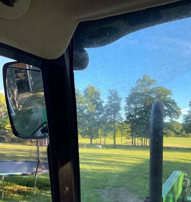 DURAFORCE Left + Right Rearview Mirror Set Fit For John Deere 5000 & 6000 Series Tractors