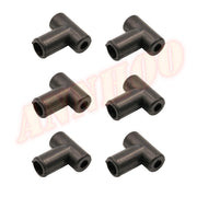 DURAFORCE T23425 (6) Fuel Injection Return Line T-Boots Fits John Deere 2510 4240 4630 820