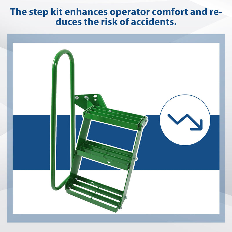 DURAFORCE For John Deere 4050 4240 4430 4630 4440 4230 Step Stair Kit W/ LH Handrail