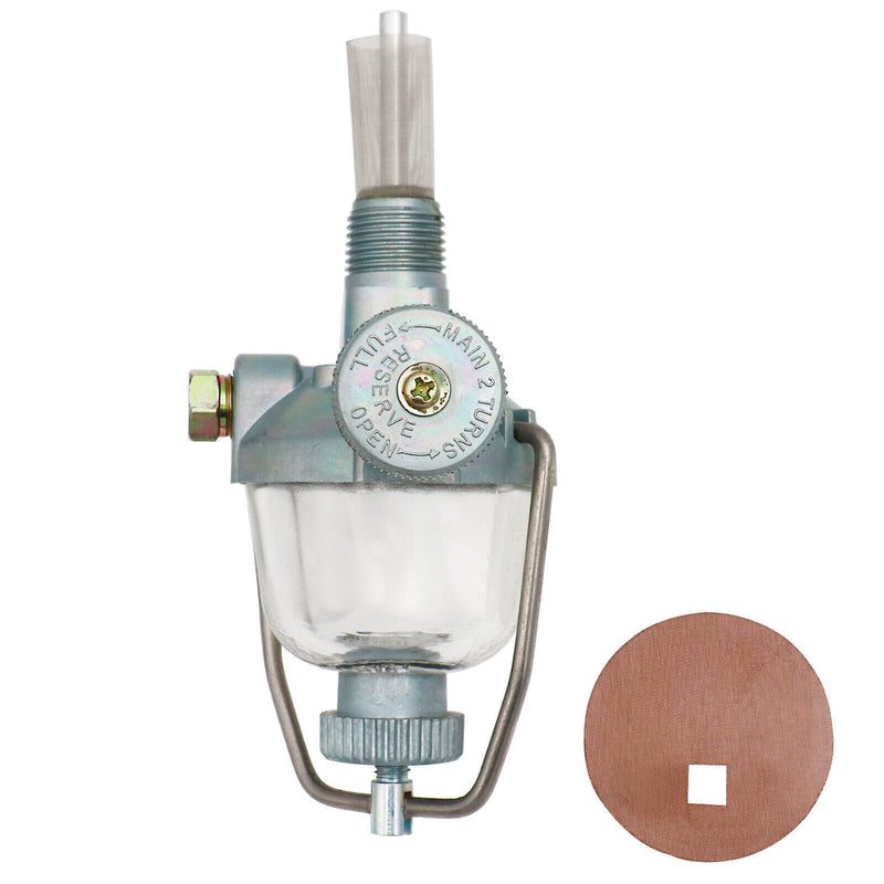 DURAFORCE Fuel Sediment Bowl Gas w/ Shut Off For Ford NAA Jubilee 2N 8N 9N 2N9155B NAA9155