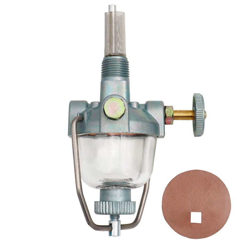 DURAFORCE Fuel Sediment Bowl Gas w/ Shut Off For Ford NAA Jubilee 2N 8N 9N 2N9155B NAA9155