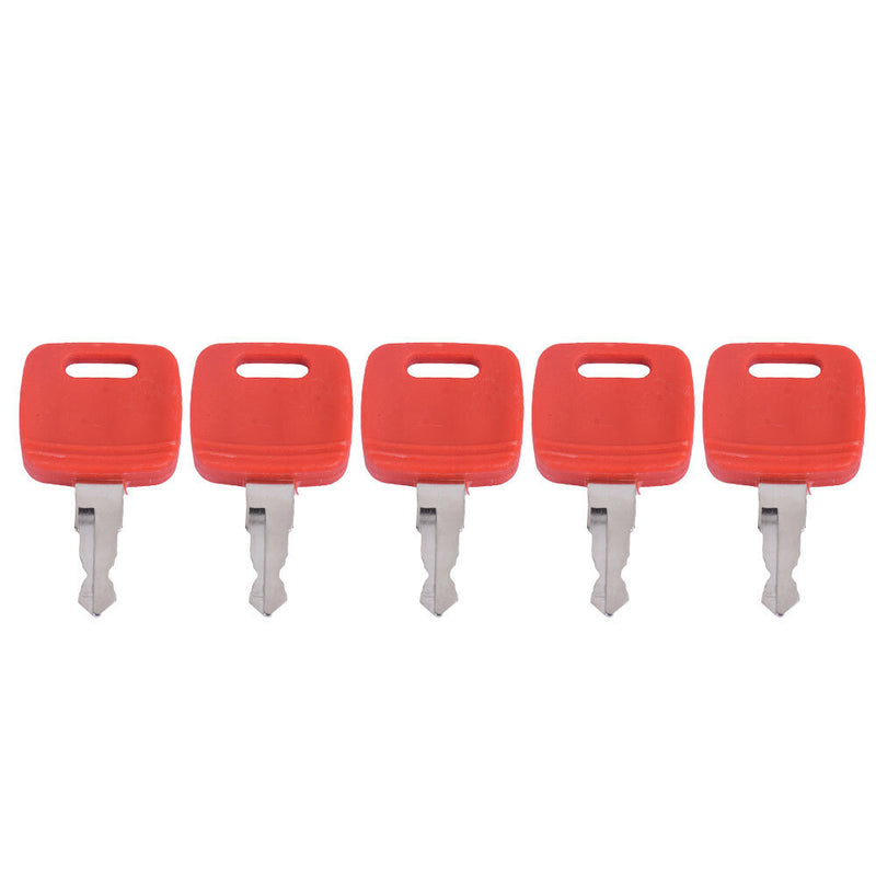 DURAFORCE 5x Ignition Keys Fits John Deere Agricultural Tractor Combine RE183935 RE71557