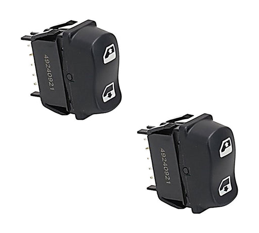 DURAFORCE (2 Pack) Window Switch Driver Side For Peterbilt 365, 367, 384, 386, Replaces...