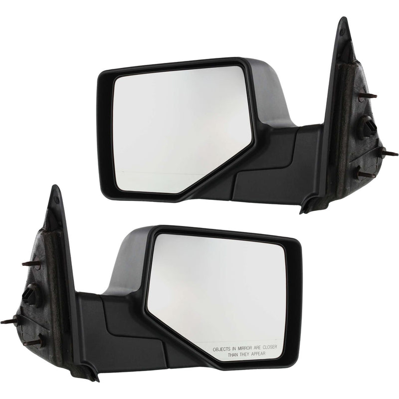 DURAFORCE Manual Mirrors Set For 06-11 Ford Ranger 06-09 Mazda B2300 LH and RH Textured