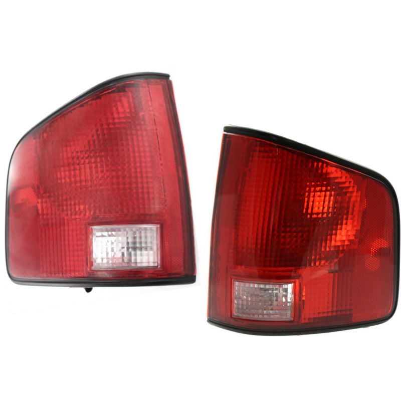 DURAFORCE Halogen Tail Light Set For 1994-04 Chevy S10 and GMC Sonoma Left and Right Pair
