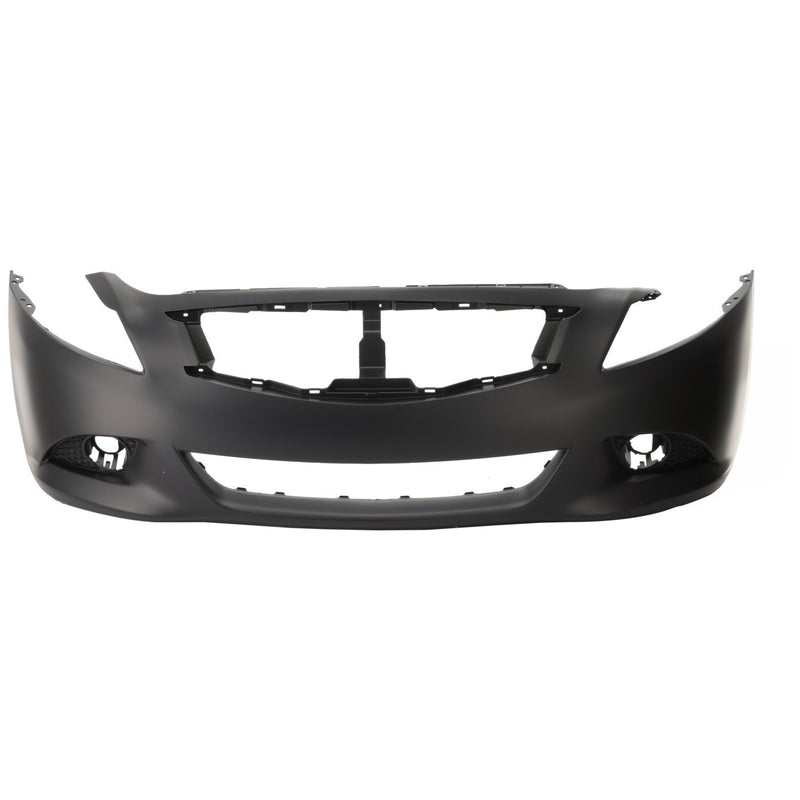 DURAFORCE Front Bumper Cover For 2010-2013 Infiniti G37 2011-2012 G25 Sedan CAPA Primed