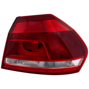 DURAFORCE Halogen Tail Light For 2012-2015 Volkswagen Passat Right Outer Clear/Red w/Bulbs
