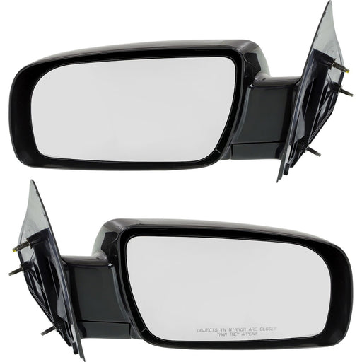 DURAFORCE 2Pc Mirror Set For 1988-2005 Chevrolet Astro GMC Safari Manual Fold Paintable