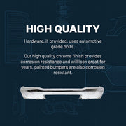 DURAFORCE Bumper Kit For 1999-04 Ford F-250 Super Duty F-Series Front Chrome with Valance