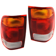 DURAFORCE Set of 2 Tail Light For 98-99 Ford Ranger EV LH & RH DOT/SAE Compliant