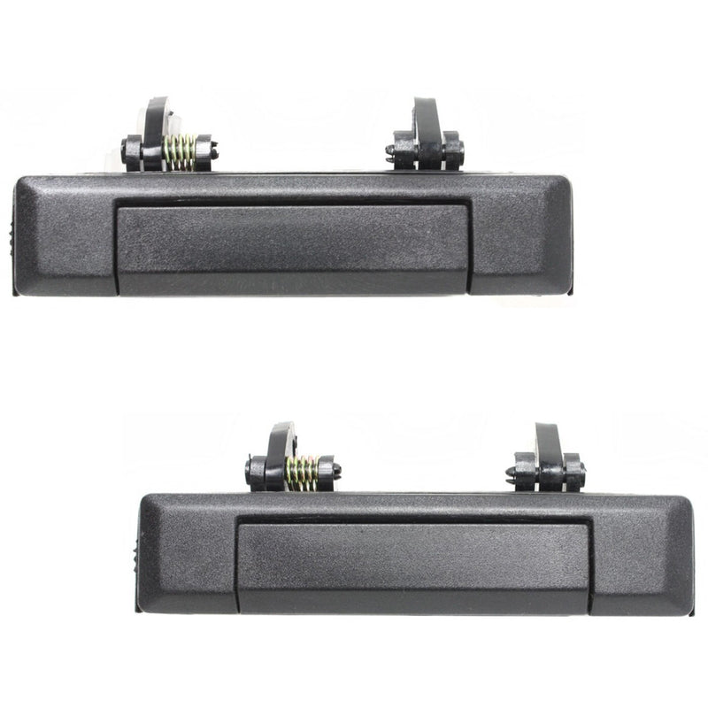 DURAFORCE Exterior Door Handle For 84-88 Toyota Pickup 84-89 4Runner Set of 2 Front Black