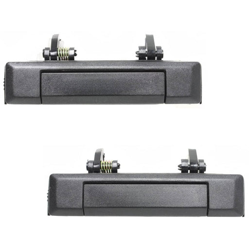 DURAFORCE Exterior Door Handle For 84-88 Toyota Pickup 84-89 4Runner Set of 2 Front Black